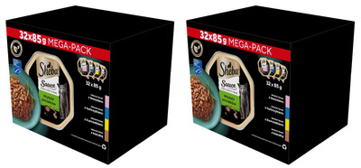 Sheba Nature's Collection in Sauce Vollwertiges Nassfutter für Katzen 64x85g