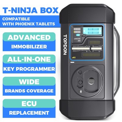 TOPDON T-Ninja Box Key Programmer Immobilizer Programming for Phoenix Max Smart
