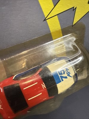 AFX TOMY NISSAN 300ZX Turbo Red White Blue #75 Aurora HO Slot Car