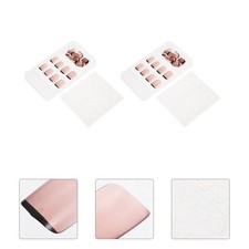 2 Sets of False Nails Resin Fake Nail Tips Supplies Fake Nails Decors