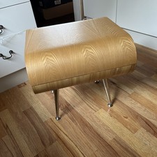 Tavolino da caffè laterale Hooper gambe cromate 