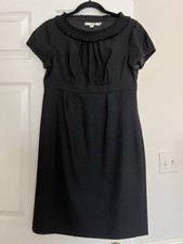 Boden Classic Black Wool Dress Size 6P