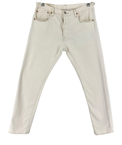 Jeans Droit Stretch Levi's 522 Pour Homme - Taille W30 L32 - Occasion Très Bon état