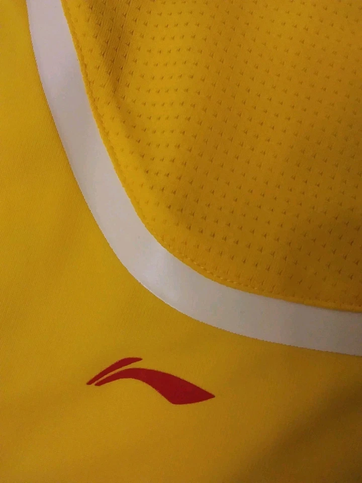 Camiseta deportiva estilo partido Li-Ning del equipo nacional de balonmano de Macedonia del Norte para hombre talla 4XL Foto 4 de 4