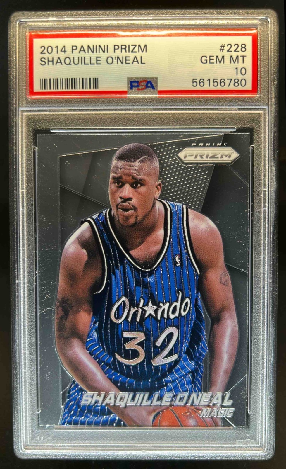 2014-15 Prizm Shaquille O'Neal #228 Magic PSA 10
