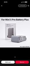 Mini 5 pro Battery plus 4850mAh Replacement for Mini 5 Pro/ 52-Minute Flight Tim