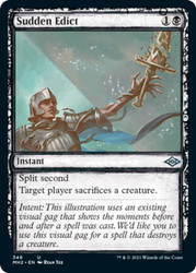 Sudden Edict (Showcase) 346/492 Modern Horizons 2