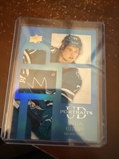 2024-25 Upper Deck Series 2 - UD Portraits Macklin Celebrini #P37 (RC)