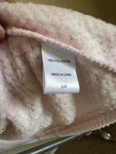 ULTA Damen Morgenmantel hellrosa weicher Morgenmantel Geschenk Gr. S/M NEU mit Etikett - Bild 5 von 6