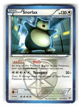 Snorlax 101/135 Rare Plasma Storm Pokemon Damaged on eBay