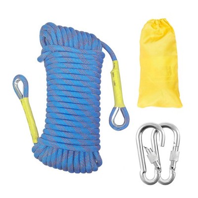 Climbing Rope 14mm Outdoor Rope 10m Static Climbing Rope Fire Rescue Parashi...