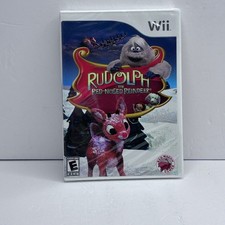 Rudolph the Red-Nosed Reindeer Wii Video Game Christmas New Sealed
