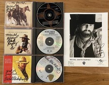 Michael Martin Murphy Autographed Signed Promo Photo & Signed CD Lot