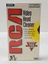 RCA Video Head Cleaner 3 Pack Factory Sealed!