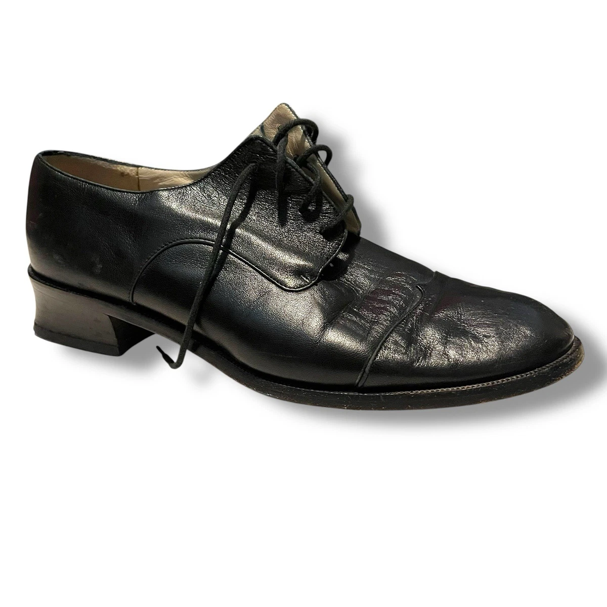 Emporio Armani Oxford Black Dress Shoes for Men for sale | eBay