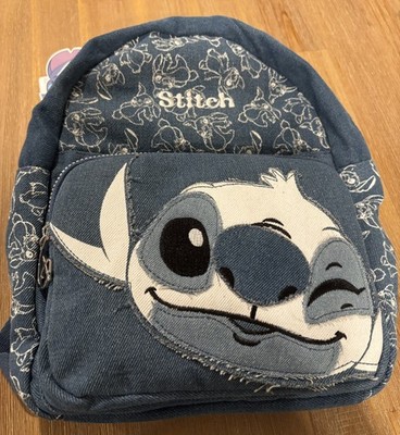 Stitch Disney Denim Mini Backpack NWT | eBay