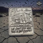 Bluedog Pours - Bat Country - 2.3 oz .999 Silver Bar #2 - Fear & Loathing + COA