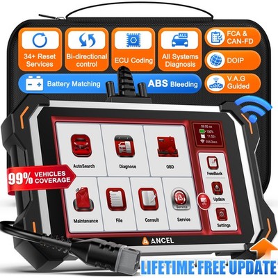 ANCEL DS600Elite All System Bidirectional OBD2 Scanner Tool Auto VIN Free Update