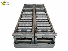 Rollenbahn Bosch 2,60m x 48cm Stahlrollen 38,5cm breit mit Gefälle ohne Antrieb