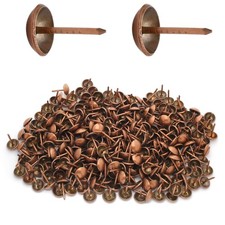 300 PCS Red Bronze Upholstery Tacks 0.43 Head Diameter Decorative Nail