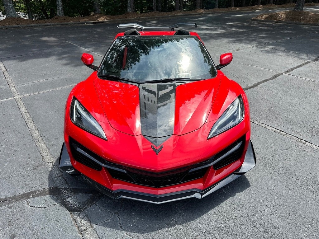 2024 Red Chevrolet Corvette Z06 3LZ | C8 Corvette Photo 3