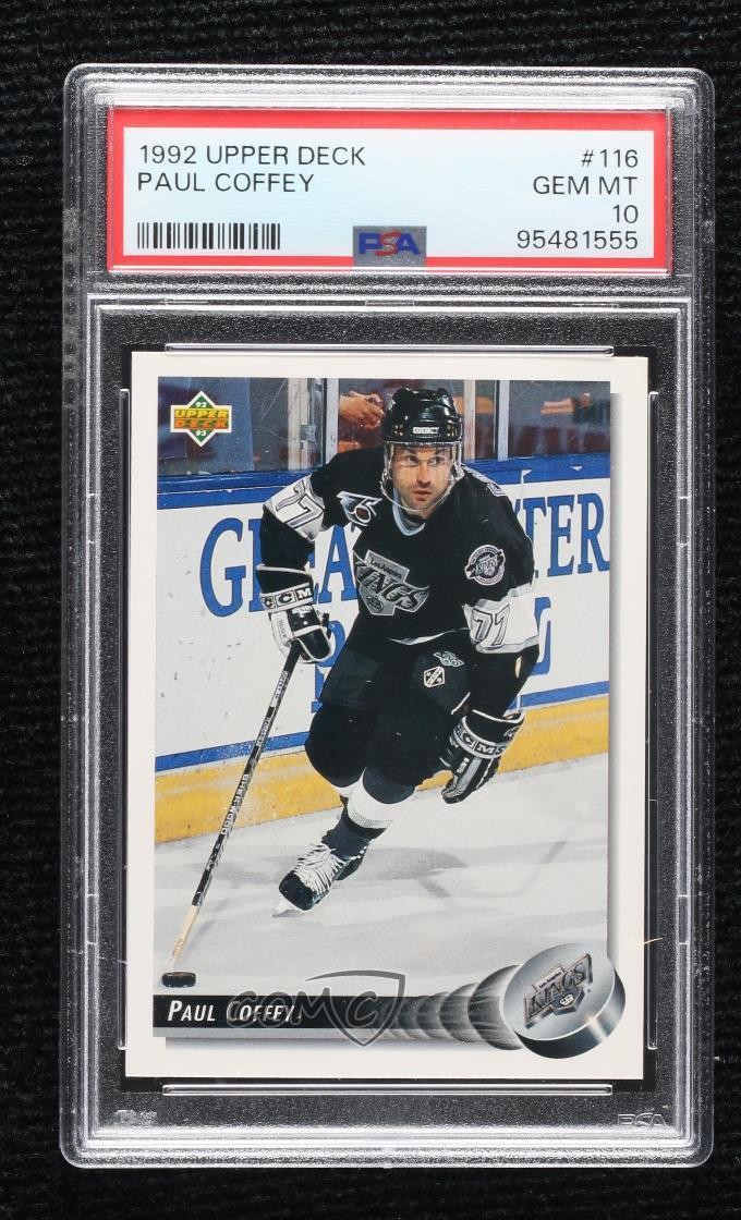 1992-93 Upper Deck Paul Coffey #116 HOF 17p7