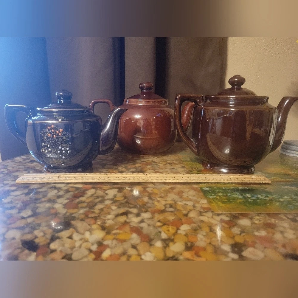 日本手绘茶叶罐古董日本茶壶| eBay