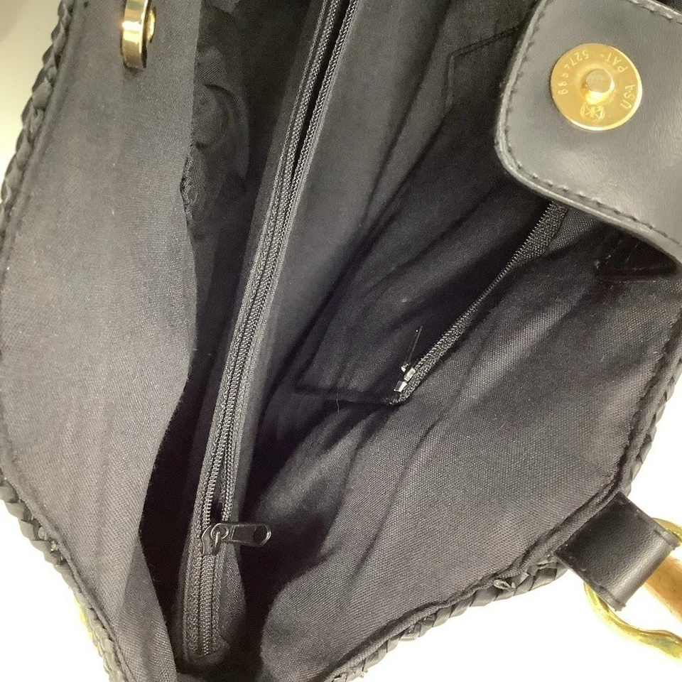 Bolso tejido marrón paja trigo ST. JOHN'S BAY (usado) Foto 4 de 4