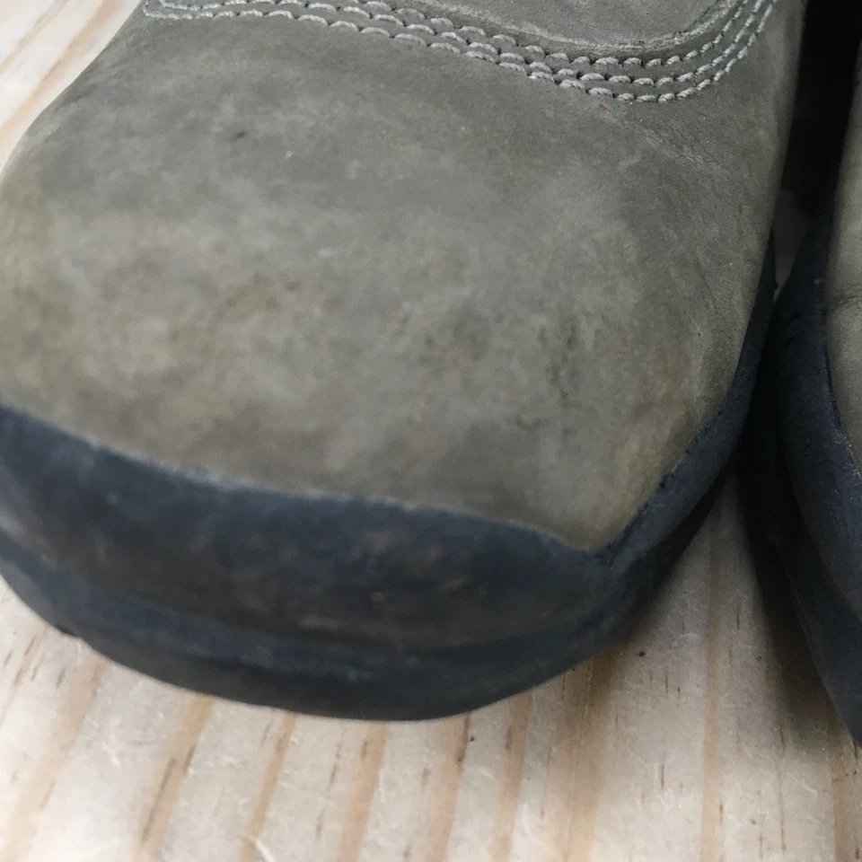 Botas Hi Tec para Mujer 7.5 Altitud Exterior Senderismo Botín Cuero Verde Con Cordones Foto 3 de 4