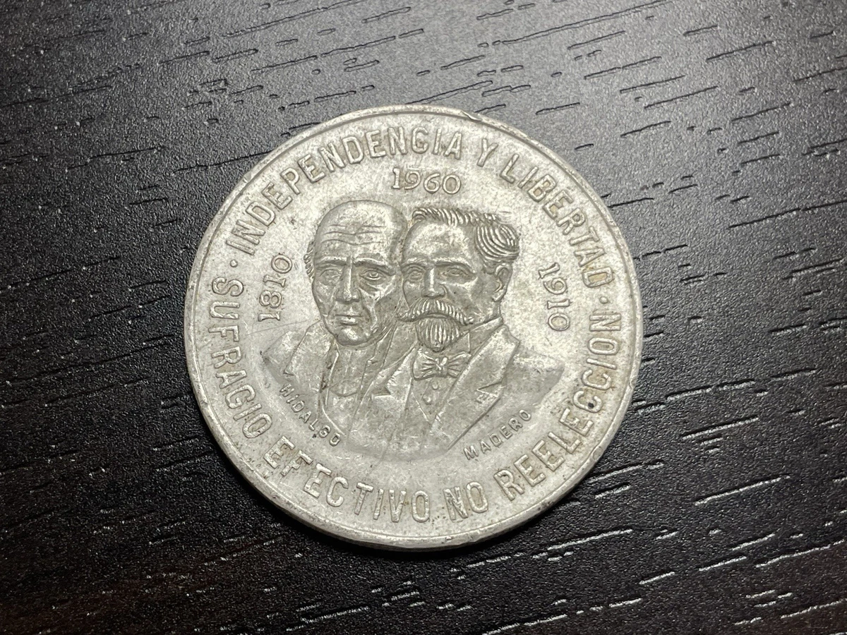 1960年メキシコ独立150周年大型記念銀貨10ペソ　NGC認証 10 Pesos 1960 Mexican Coins (1905-Now) for sale | eBay
