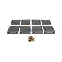 Bremsbelagsatz Trommelbremse Hinterachse 22,6 Mm 200 Mm Dt Spare Parts FüR Saf