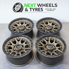 Mitsubishi Shogun 16'' inch Alloy Wheels New 4x4 Matte Bronze Set of Four (A48)