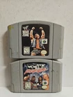 WWF War Zone And WCW NWO Revenge (Authentic N64) Not Tested