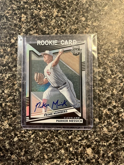 PARKER MESSICK 2022 PANINI ELITE EXTRA EDITION RC AUTO 1 OF 1!