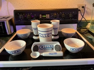 9 Piece Oreo Dish Set