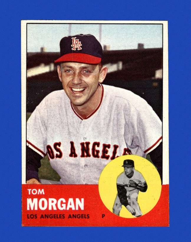 1963 Topps Set-Break #421 Tom Morgan EX-EXMINT *GMCARDS*