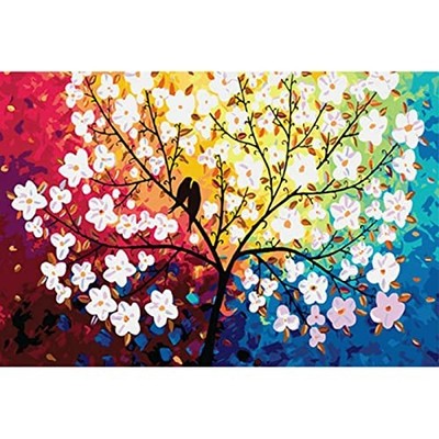 1000 Teile Puzzle Romantischer Vogel Puzzle Spielzeug für Erwachsene, geeignet als Edu
