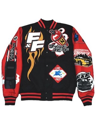 NEW! The Fast And The Furious  Letterman Wool Jacket Sz SMALL - NWOT