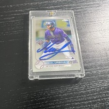 Misael Urbina Signed 2022 Topps Pro Debut #PDC-136 Chrome In Person Auto