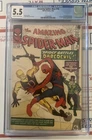 AMAZING SPIDER-MAN #16 CGC 5.5 OFF-WHITE TO WHITE PAGES MARVEL COMICS 1964