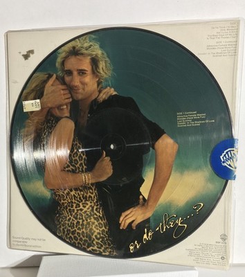 Rod Stewart ''Blondes Have More Fun'' Vinyl LP Picture Disc VTG 1978 (EX)