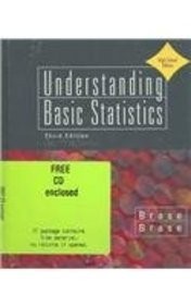 Understanding Basic Statistics: High School Edition - hardcover Brase, Corri...