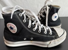 Converse Chuck Taylor All Star Shoes Youth Kids Size 5 Black High Top 272855F