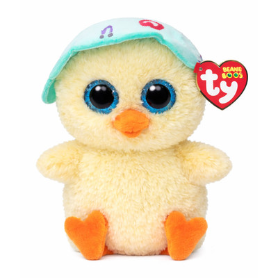 Ty Beanie Boos 6 Inch Emmie the Chick with Hat Easter Plush Toy  (New) 2026