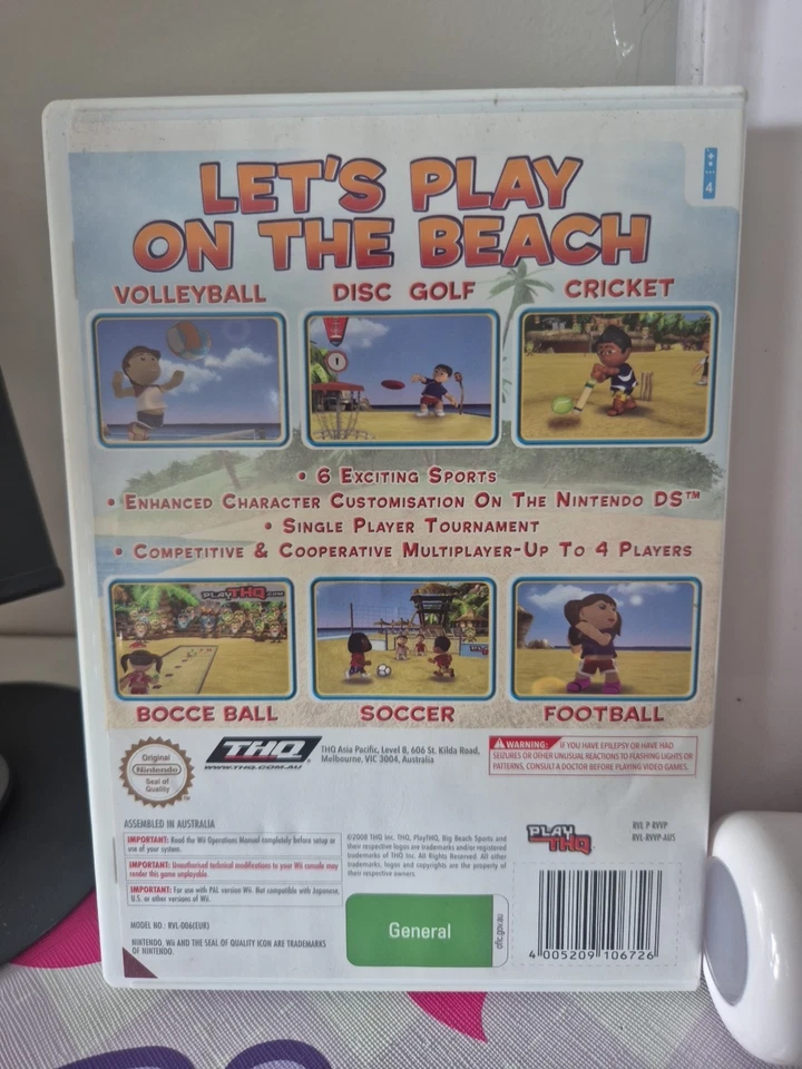 Nintendo Wii 4 Game And Accessorie Bundle - Image 3 of 4