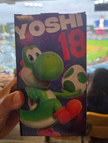 Yoshi Super Mario LA Dodgers Yamamoto Bobblehead SGA 3/31/26