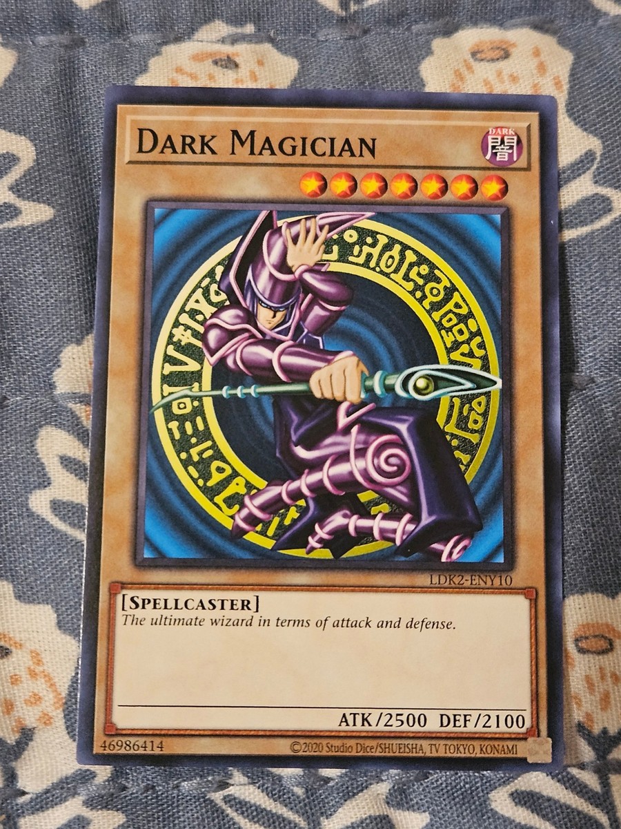 Dark Magician Mint Condition (Original Art) LDK2-ENY10 Yugioh | eBay