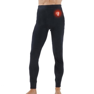 100% Merino Wool Base Layer Men Thermal Long Underwear Heavyweight Soft Long ...