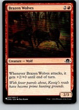 Brazen Wolves – The List (Eldritch Moon) – EMN-122 – Regular – NM – MTG
