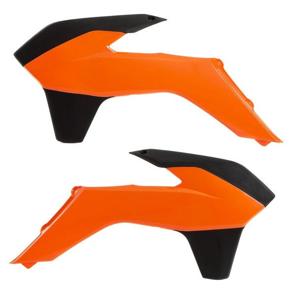 Acerbis KüHlerspoiler Ktm Sx/Sxf 13-, EXC/EXC-F 14-16, Orange/Schwarz-image